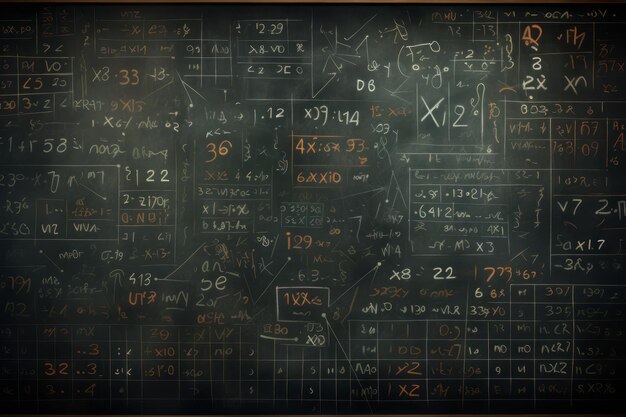 L'arte della matematica su una lavagna Una prospettiva 32