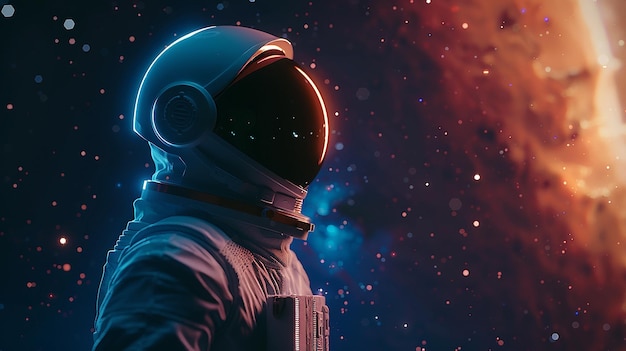 L'astronauta informatico grazioso