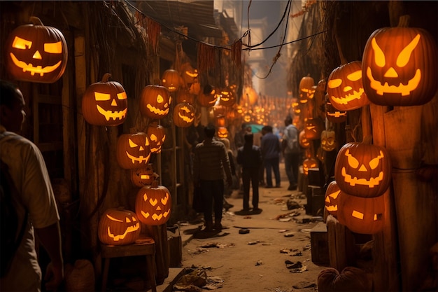 L'atmosfera di Halloween