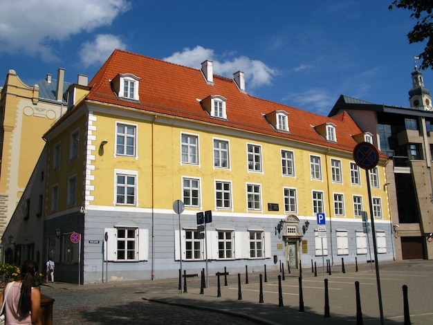 L'edificio a Riga in Lettonia