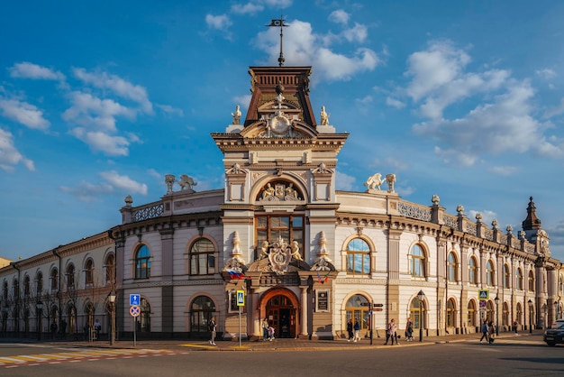 L'edificio dell'ex Kazan Gostiny Dvor ora Museo Nazionale della Repubblica del Tatarstan