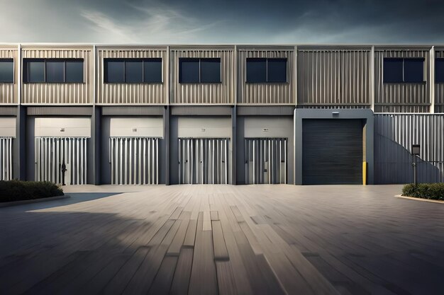 L'edificio e' fatto di legno, ha un pavimento di legno e una porta che dice "no".