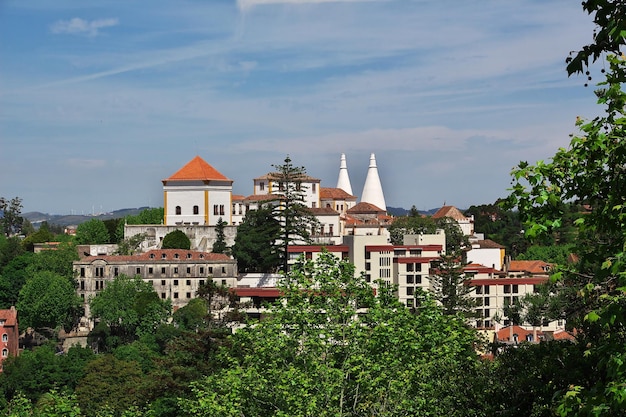 L'edificio nella città di Sintra Portogallo