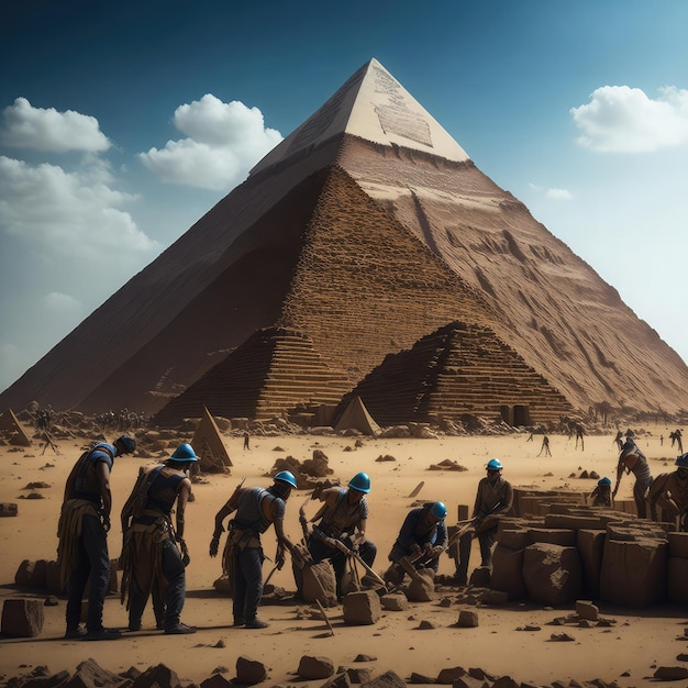 l'Egitto civilizzato la piramide di Giza