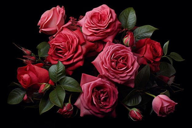 L'eleganza di un bouquet di rose ar 32