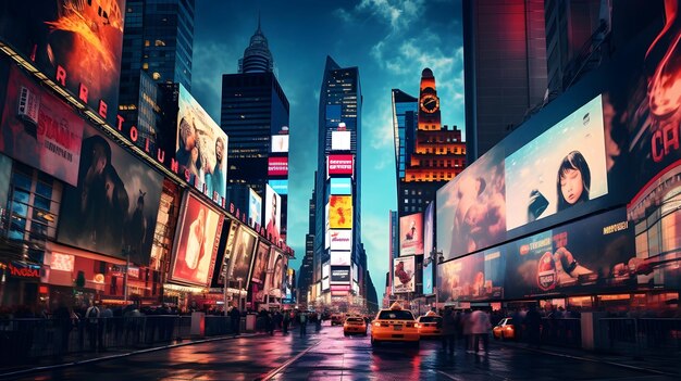 L'energia vibrante di Times Square a New York