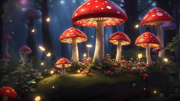 L'enigma animante della natura Amanita rossa tossica