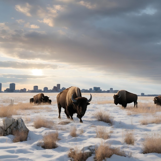 L'eredità del bufalo sopravvive nei paesaggi mutevoli