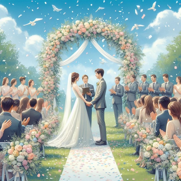 L'illustrazione dei matrimoni