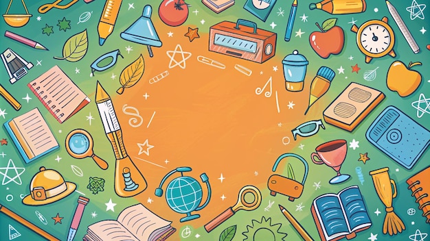 L'illustrazione di Back to School