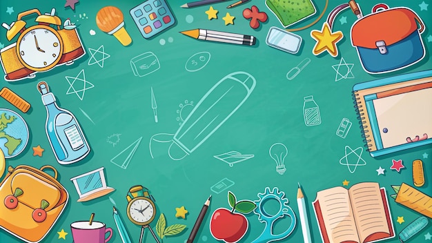 L'illustrazione di Back to School
