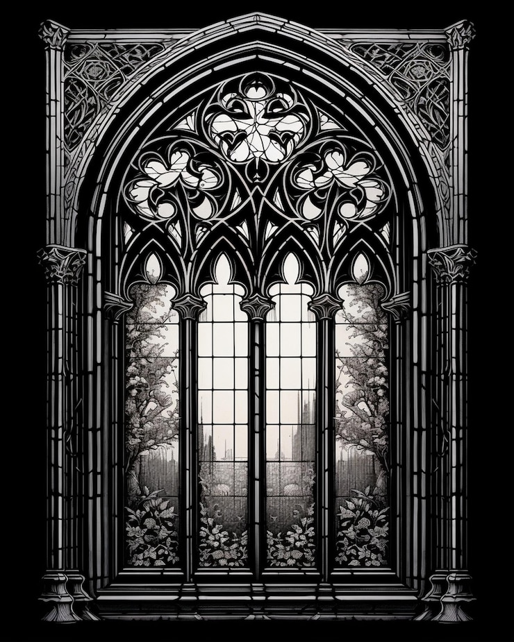 Foto l'illustrazione mostra una finestra
