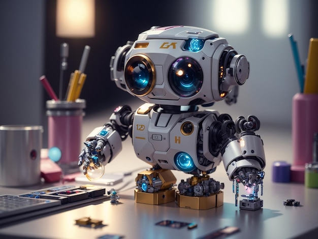 L'incantevole mondo di un robot in miniatura