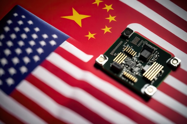 L'industria dei microchip è sul piede di guerra tra i paesi della Cina e dell'America Ai generati