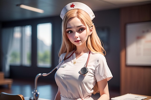 L'infermiera in ospedale