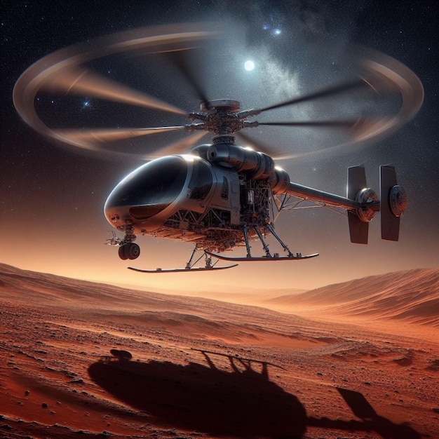 L'ingegnosità dell'elicottero su Marte