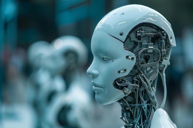 L'intelligenza artificiale futuristica genera Ai