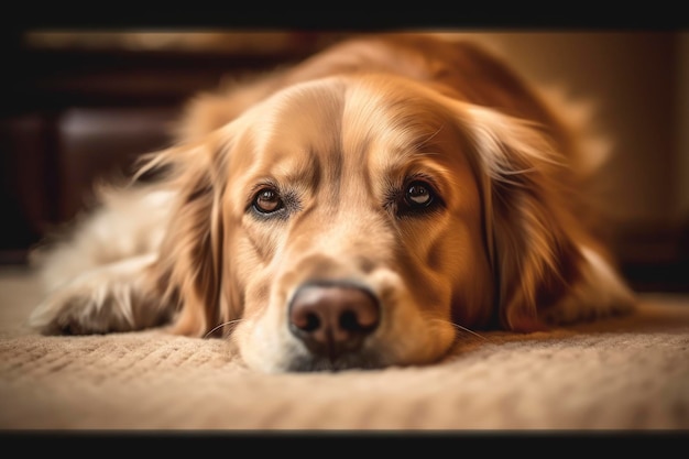 L'intelligenza artificiale generativa del cane Golden Retriever