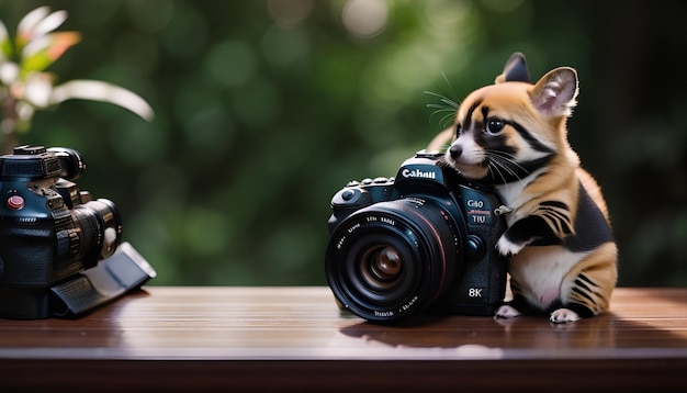 L'intelligenza artificiale ha generato simpatici animali chibi che si uniscono alla giornata mondiale della fotografia