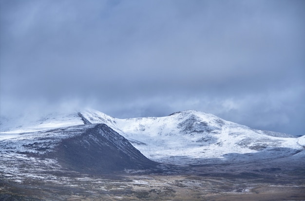 L&#39;inverno è arrivato nella steppa siberiana