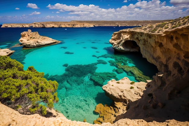 L'isola di Comino a Malta