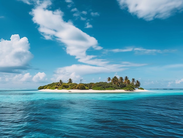 L'isola paradisiaca tropicale