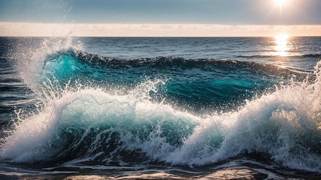 L'onda del tramonto