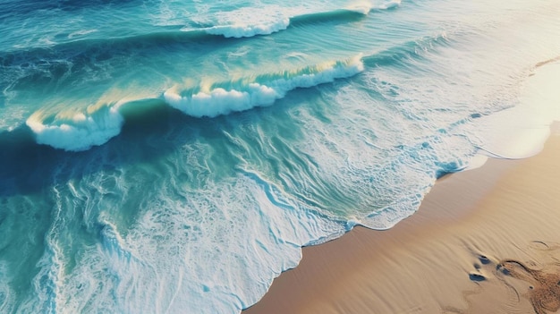 l'onda è blu e verde