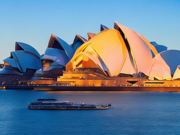 L'Opera di Sydney in Australia AI generativa