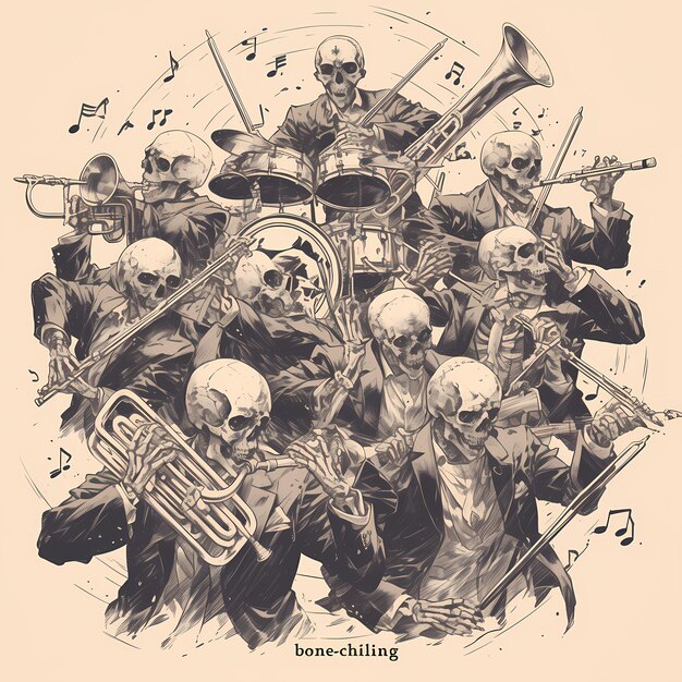 L'orchestra di Eerily Elegant Skull