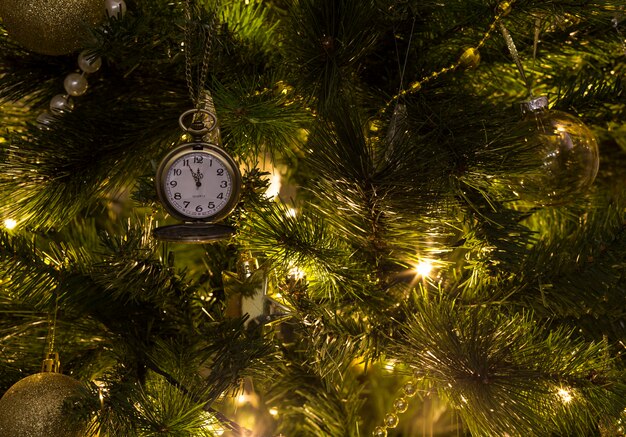 L'orologio sull'albero e su di loro 23:55