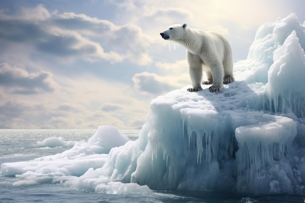 L'orso polare al Polo Nord