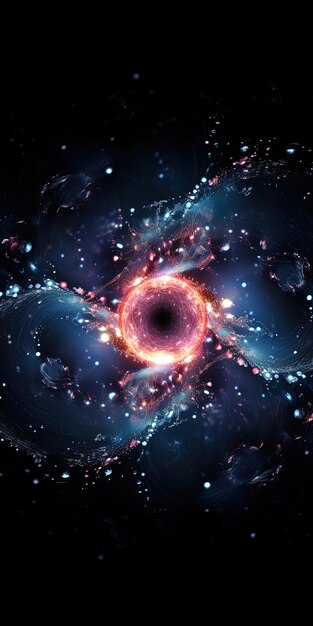 L'universo è il centro di una galassia.