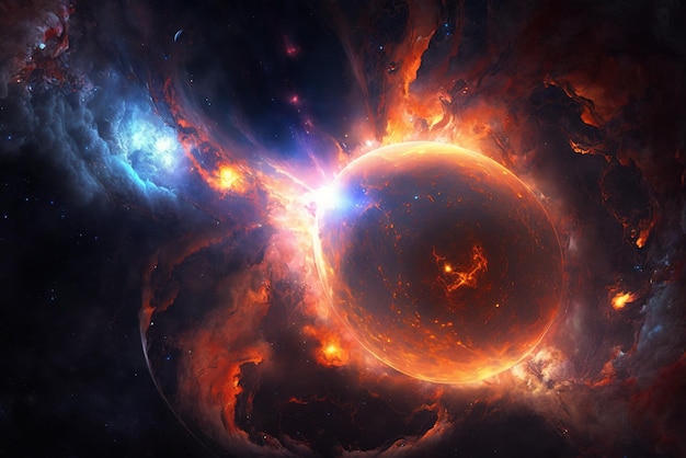 L'universo in fiamme