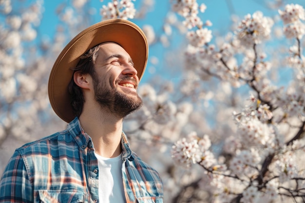 L'uomo che si gode la primavera