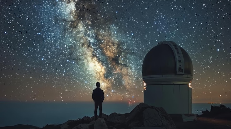 Foto la bellezza del cielo notturno è affascinante