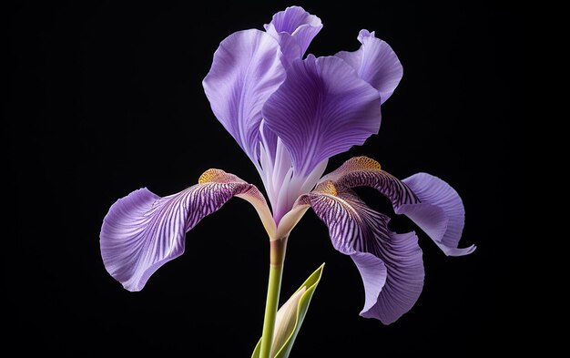 La bellezza della solitudine Iris viola