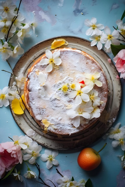 La bellezza della torta primaverile