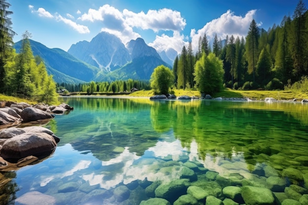 La bellissima riserva naturale di Zelenci in Slovenia