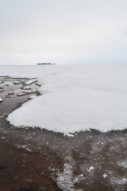 La bellissima sorgente del fiume Volga