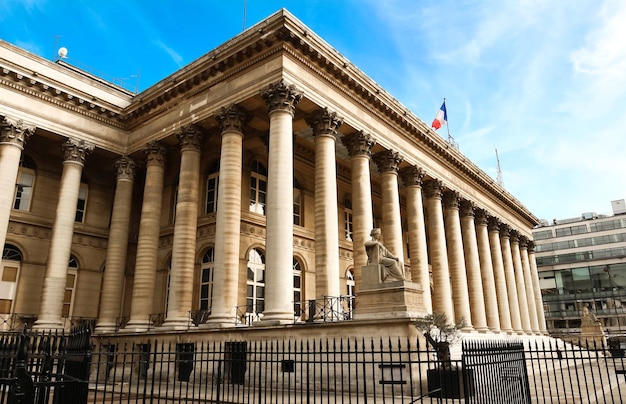 La Borsa di Parigi Palazzo Brongniart Parigi Francia