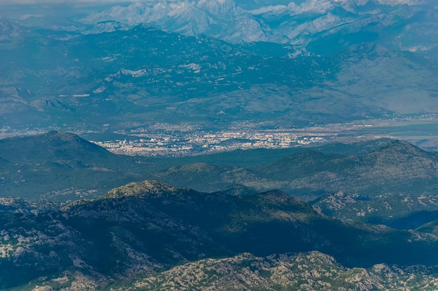 La capitale del Montenegro Podgorica si trova in alta montagna