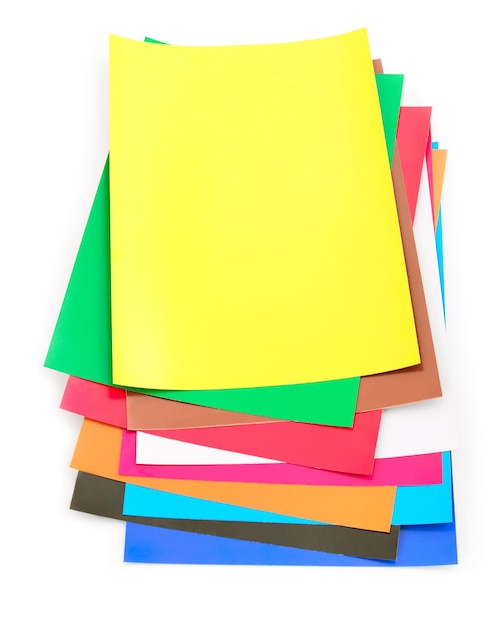 La carta è uno sfondo colorato