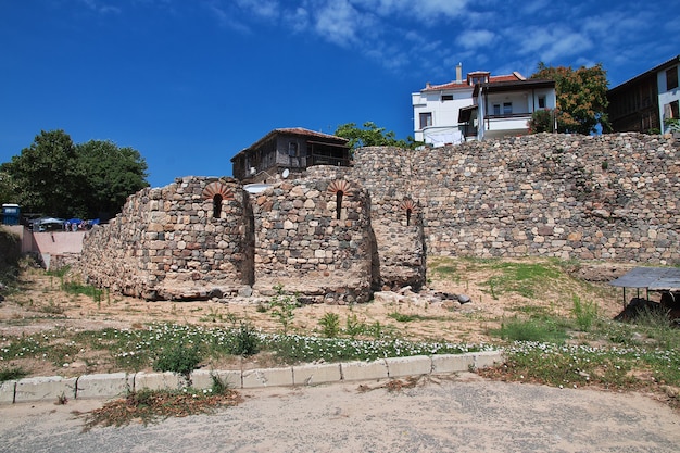 La casa d'epoca a Sozopol sulla costa del Mar Nero in Bulgaria