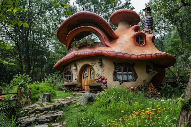 La casa dei funghi magici