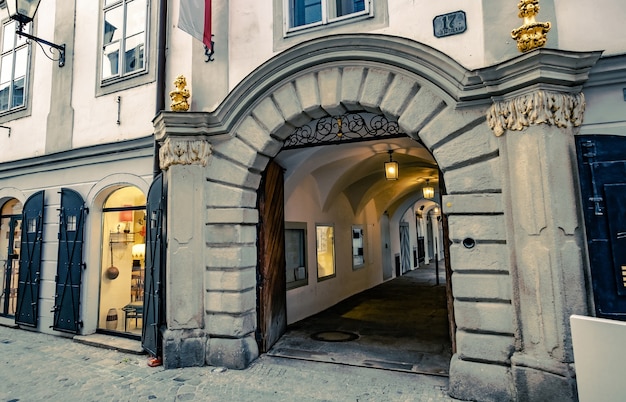 La casa di Mozart a Linz, Austria