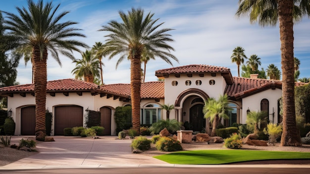 La casa di Phoenix, in Arizona.