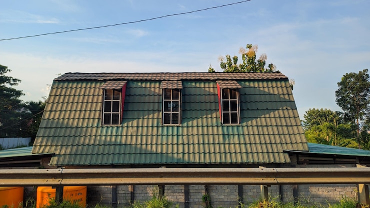 Foto la casa in stile olandese e' cosi' bella.