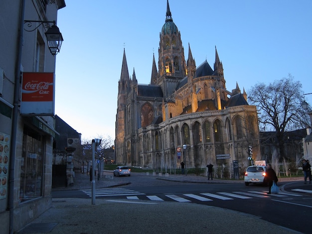 La cattedrale di Bayeux in Normandia