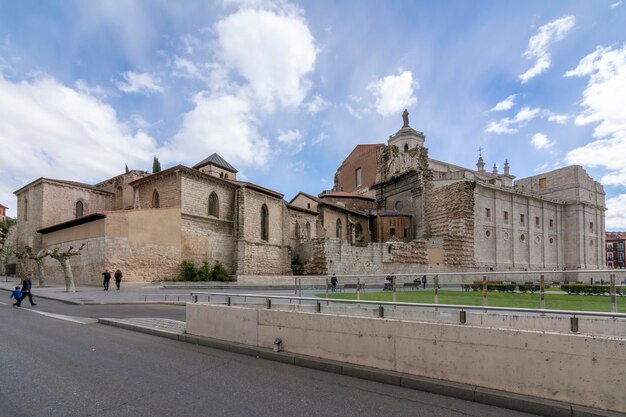 La cattedrale fo la città di Valladolid Spagna